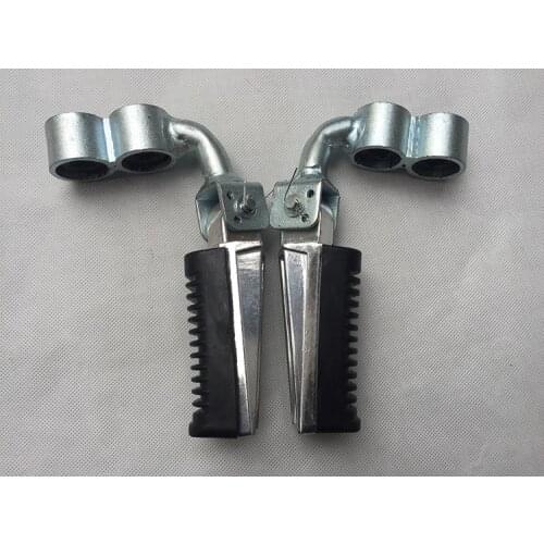 E0049 Motorcycle GSX125-3 EN125-2 2A HJ125K-A Right Left Front Footrest Combination For Suzuki EN125 EN Pedal Footrest Wholesale