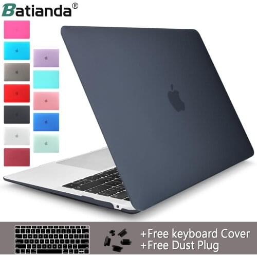 Crystal Clear Matte Hard Case Cover for Macbook Pro 13.3 15 16 2020 A2338 A2251 A2289 Pro Retina 12 13 15"Air 11 13 A2337 A2179