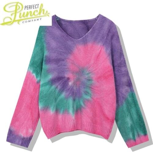 Pull Womens Sweaters Colorful 2021 Winter Clothes Women Korean Tops Fashion Pullover Long-sleeved Sweater Jersey Mujer LXR1176