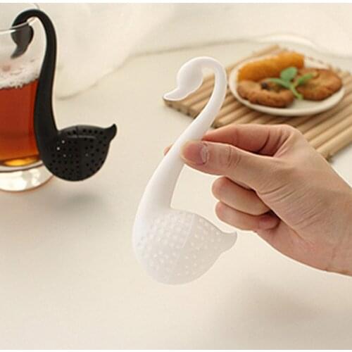 Tea Infuser Swan Loose Tea Strainer Herb Spice Filter Diffuser Kitchen Gadgets Coffee Filter Drinkware Accessories Life Partner