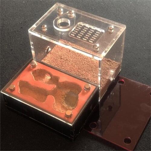 Moisturing light shading natural Ecological Ant Farm Plaster Ant Nest Concrete Gypsum Anthill Workshop Sand Castle Ant House