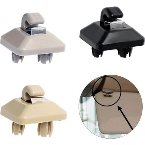 1 Pc Inner Sun Visor Hook Clip Bracket Hanger Fit For Audi A1 A3 A4 A5 Q3 Q5 2013-2015 C45 Holder 8U0857562 8E0857562