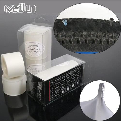 2 Pcs Professional Bicycle Cycling Tire Puncture Proof Belt Tyre Protection Liner 26 / 27.5 / 29 /700C