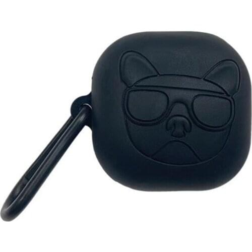 Cute Dog Protective Cover Silicone Case for galaxy-Buds Pro/Live Earphone M5TE