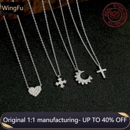 Ladies fashion s925 sterling silver luxury brand Monaco jewelry pendant necklace birthday gift
