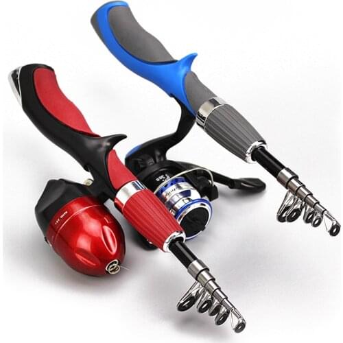 1.4M Carbon Fiber Rod Superhard Boat Fly Lure Fishing Rod with Fishing Reel Set Fishing Tackle Rod Combo Rod Fishing Gear