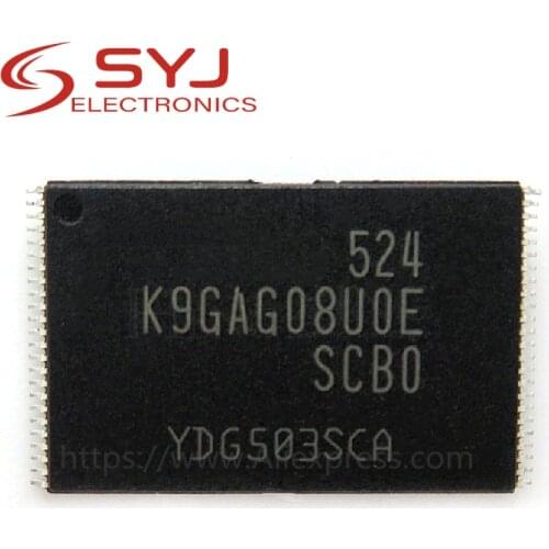 1pcs/lot K9GAG08UOE-SCBO K9GAG08U0E-SCB0 K9GAG08UOE K9GAG08U0E TSOP-48 In Stock