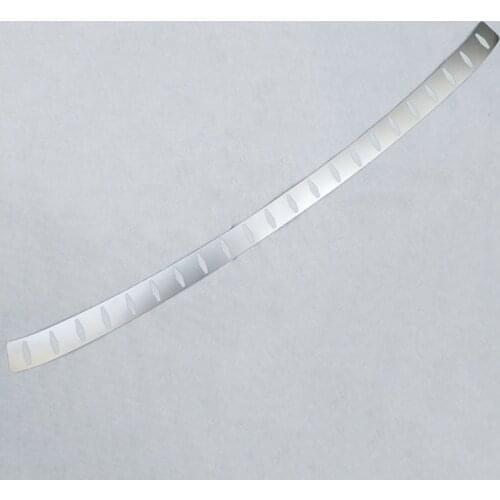 1Pcs Car Styling Ultrathin Rearguards Rear bumper Scuff Plate For Mitsubishi Outlander Xl 2 Ii 2007 2008 2010 Car Accessories