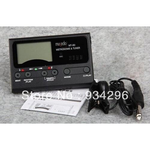 10Pcs Hot ! Electronic Digital 3 in 1 LCD Chromatic Acoustic Violin Guitar Bass Ukulele Metronome Tone Generator Capo Clip Tuner