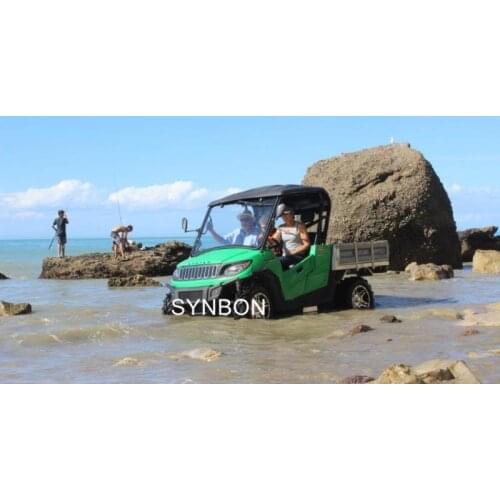 2 seater 4x4 CHINA HOT SALE HEAVY DUTY 1200CC FARM SIDE BY SIDE UTV PETROL ATV carter with Hydraulic steering