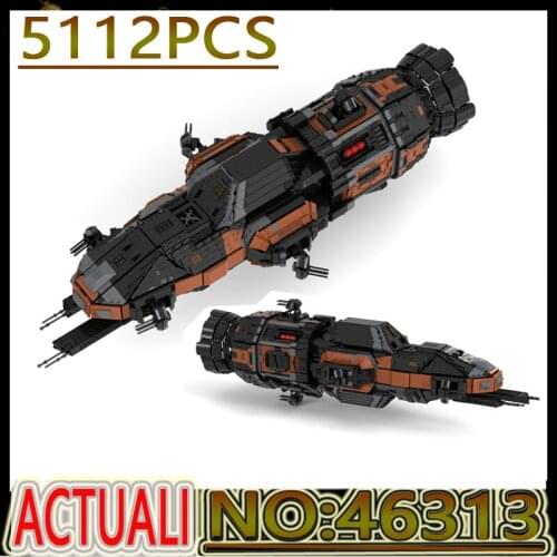 2020 New MOC-46313 Corvette-Class Light Frigate ECF-270 MCRN Tachi Building Block Toy Childrens Christmas DIY Birthday Gift