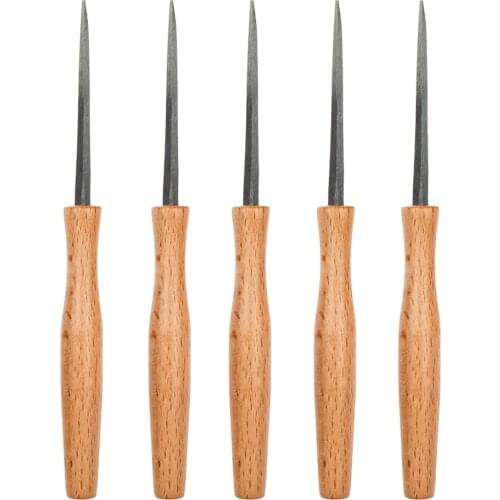 5x Piano Tuning Tool Awl String Machine Tools Maple Handle Φ1.2 Teeth