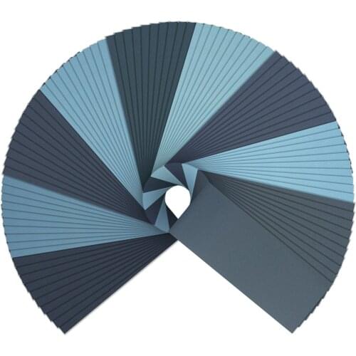 90PCS 9x3.6Inch Wet Dry Sandpaper Sheets 400 to 3000 Grit Automotive Metal Paint