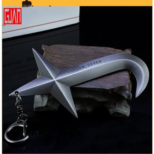 Anime Peripheral Assassin Assassin Dart 5 567 Assassin Token Magic Knife - Thousand Blades Only Attack Metal Pendant Toys