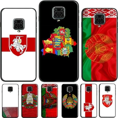 Belarus Flag Coat of Arms Phone Case For Redmi Note 10 Pro 9S 8T Note 8 Note 9 Pro Cover For Redmi 9T 9 9C 7A 8A 9A