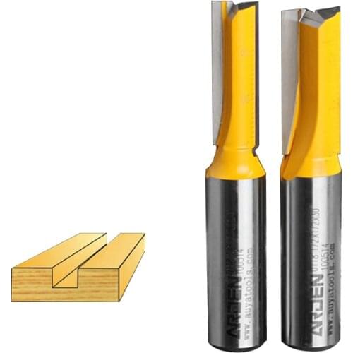 Woodworking Tool TCT Tips Arden Straight Bit - 1/2"*1/2"*30mm - 1/2" Shank - Arden A0118018