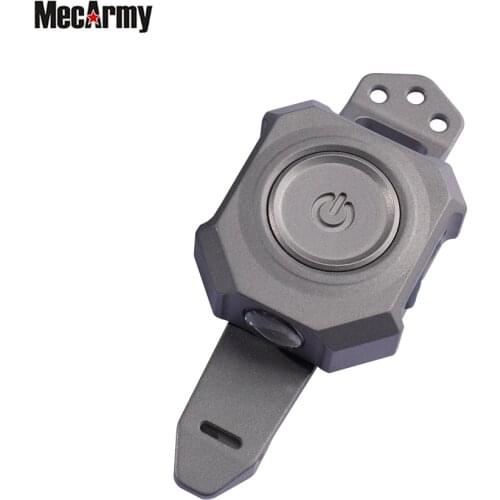 MecArmy CPL3 Knife clip LED titanium Flashlight CREE XP-G2 S4 LED Max 300 lumens USB Type-C Rechargeable Mini-Light