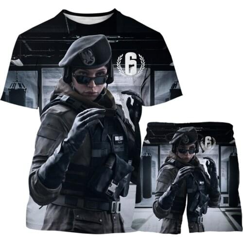 2021 New Mens 2-piece Short Sleeve + Shorts 3dt Shirt Sports Suit Mens Fitness Beach Pants Outdoor Running Mens Printing