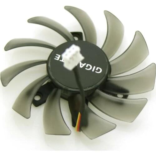 PLD08010S12H DC12V 0.25A 3Pin 74mm 40x40x40mm For GIGABYTE Graphics Card Fan