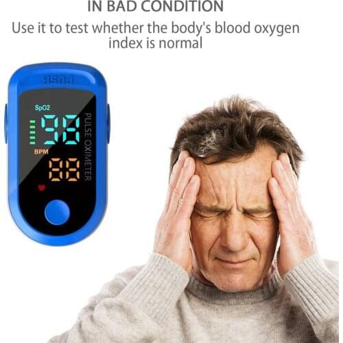 Newest M01 Color Screen Finger Clip Pulse Oximeter Health Care Digital Display Finger Clip Durable Portable Heart Rate Oximeter