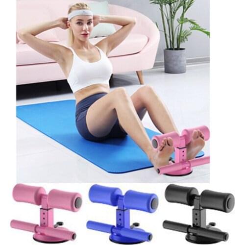 ABS Trainer Sit Up Bar Self-Suction Fitness Equipment Abdominal Strength Trainer Home Gym Muscle Training Men Women Weightloss
