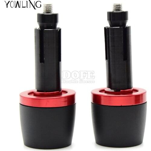 Universal Motorcycle Handlebar Grips Ends Hand Bar Ends FOR suzuki hayabusa gsx1300r gsx600 gsxr750 csr1000 DL650 V-STROM SV650