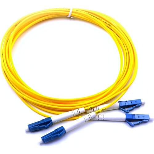 10PCS LC UPC 3M Singlemode Duplex 2.0mm 3.0MM Fiber Optic Patch Cord LC fiber optic patch cable Fiber Optic Jumper Free shipping