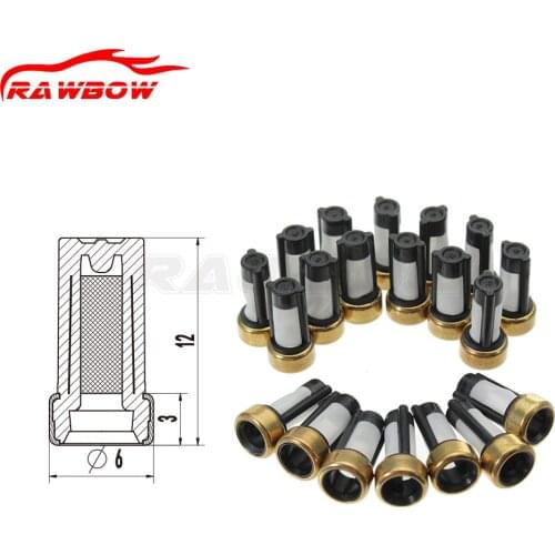 OE 11001 UNIVERSAL SIZE 6*3*12 MM FUEL INJECTOR MICRO BASKET TER RING 50PCS/100PCS/200PCS/500PCS/SET FOR INJECTOR REPAIR KIT