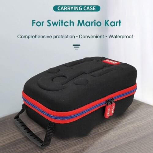 Electronic Machine Accessories Shockproof Waterproof EVA Kart Carrying Case for Mario Kart Live Home Circuit
