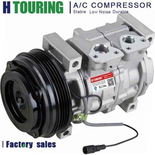 Auto A/C Compressor & Clutch For Suzuki Grand Vitara 2.5L EX Denso 10s13c 447220 4573 447220-4573 4472204573 4 pk