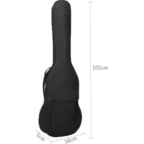Black Padded Waterproof Electric Guitar Bass Bags Carrying Case Bag Holder /BY