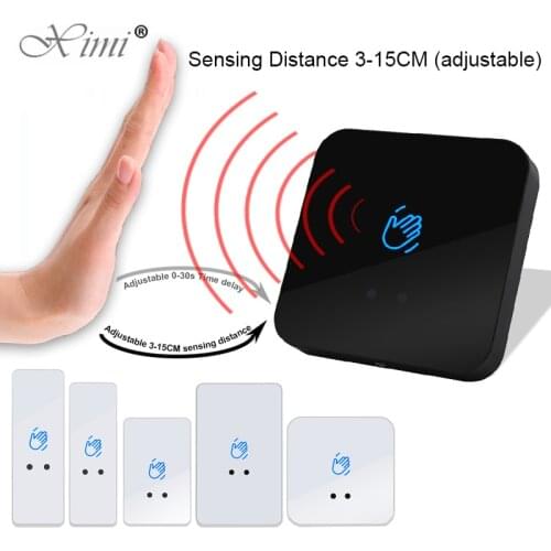 Infrared Sensor Switch No Touch Contactless Switches Door Release Exit Button with LED Indication