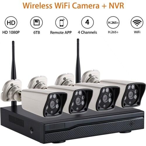 IP Camera 1080P WiFi Wireless NVR Recorder Security Video Surveillance Cloud Network Outdoor Home Video Output Detect Recorder