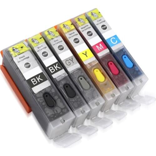 6color Refill ink cartridges 470 471 PGI-470 CLI-471 refillable for canon PIXMA MG5740 MG6840 TS5040 TS6040 TS 5040 TS6040