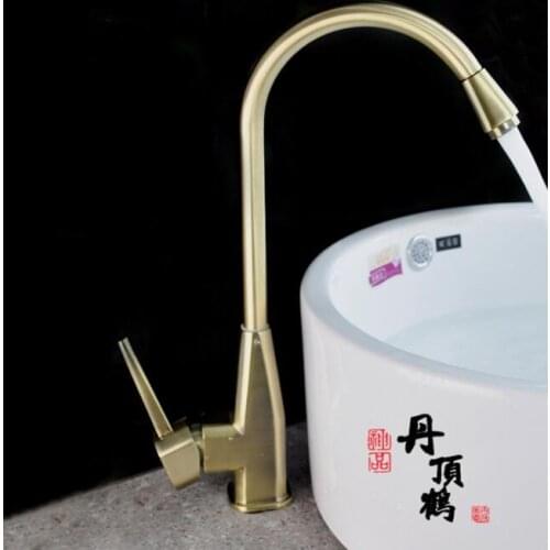 Vidric kitchen Faucet bronze color basin faucet basin sink faucet hot cold mixer tap 360 rotation torneira de cozinha