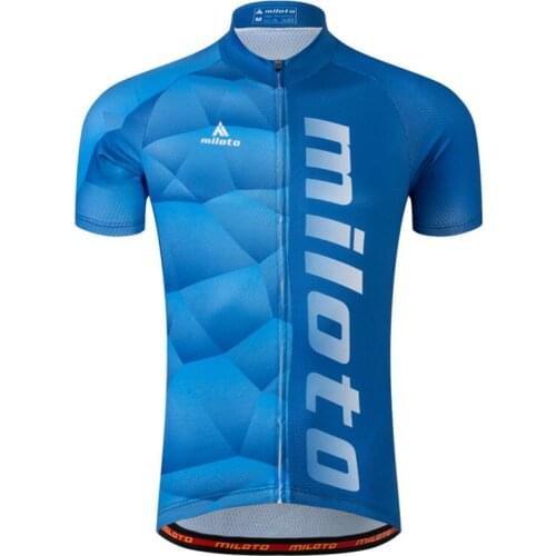 Hot Sale Miloto men Cycling Jerseys 2020 new summer Quick Dry Ropa Ciclismo Cycling Clothing/Breathable Cycling sportswear