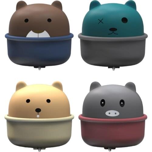 Press Mechanical Sliding Car Cartoon Push and Go Friction Powered Car Assorted Colors No Battery Needed Lightly Press