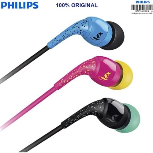 Philips Sho1100 Mp3 In Ear Earphone Running Sport Earplugs Bass For Boys And Girls Official Original
