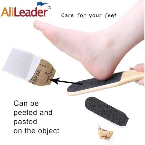 Alileader Coarse Grit Sanding Cloth Professional Pedicure Foot Care Tool For Stainless Metal Handle Files Foot Rasp