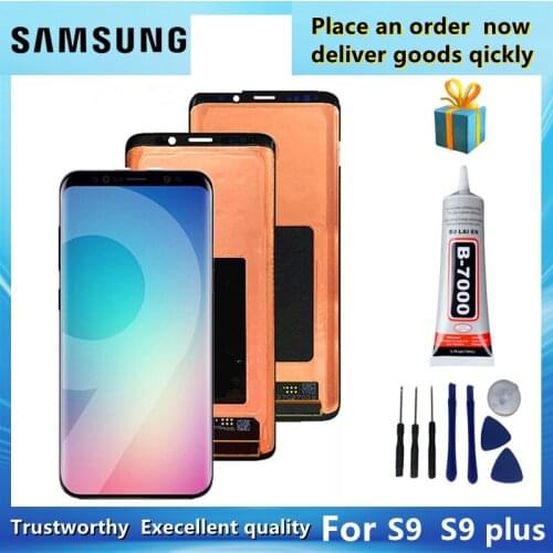 For SAMSUNG Galaxy S9 LCD Touch Screen Digitizer with Frame S9 Plus LCD G960 G965 display