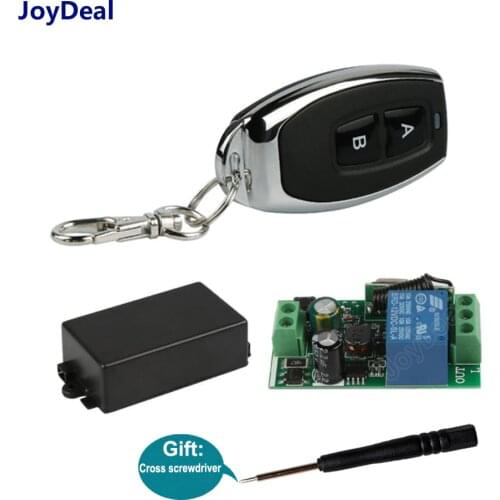 433Mhz Universal AC 85V ~ 250V 110V 220V Relay 1CH Wireless Remote Control Switch Receiver Module and RF 433 Mhz Remote Controls