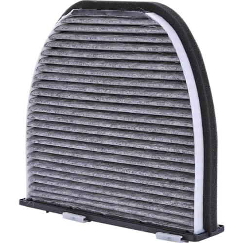 Car Cabin Air Filter Car Pollen Dust Dirt Removal Activated Carbon Cooling System for Mercedes-Benz W204 W212 2128300318
