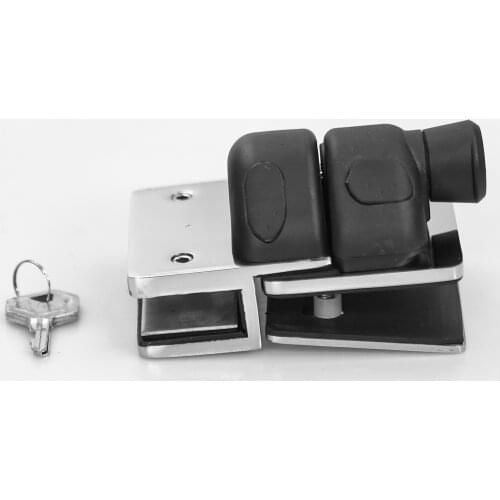ZD Stainless Steel Lock Fitting Glass Fencing Door Gate Latch