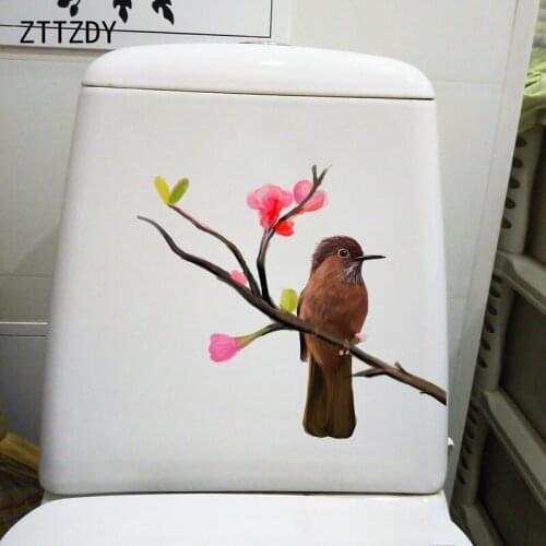 ZTTZDY 24.7CM×22.5CM Classical Chinese Style Home Decoration Accessories Wall Stickers Toilet Decal T2-0990