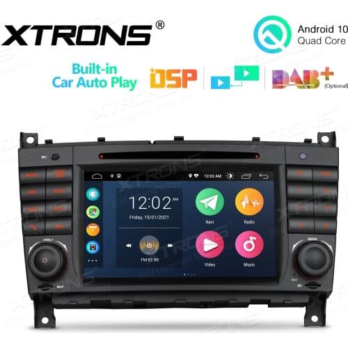 7" Android 10.0 OS Car DVD Multimedia System Player GPS Radio for Mercedes-Benz G-Class W463 2006-2008 & C-Class W203 2004-2007