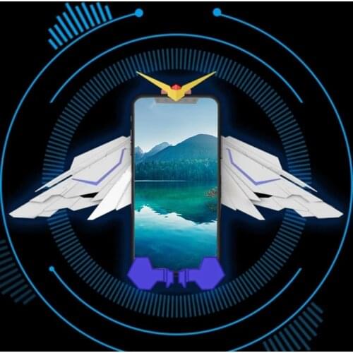 RegisBox Gundam Wireless Charger Angel Wing Mobile Phone Infrared Induction Wireless Charging Bracket SNO88