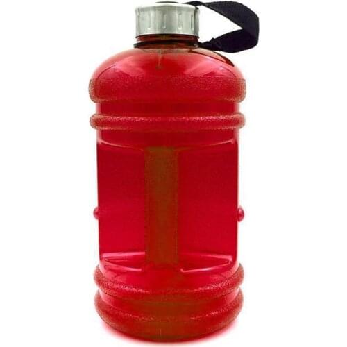2.2L Large Capacity Multifunctiona Dumbbell Shape Water Bottle Portable Sport Gym Fitness push cap Water Kettle With handle 2019