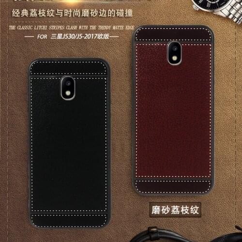 For Samsung J5 2017 Case J530F G S K Y L 5.2" Black Red Blue Pink Brown Fashion Phone Soft Silicone Samsung Galaxy J5 2017 Cover