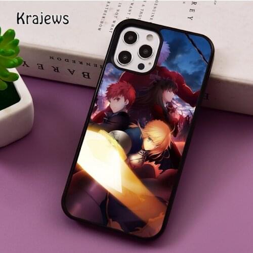 Shirou Emiya Fate Stay Night phone Case For iPhone 5 SE 2020 6 7 8 Plus 12 mini 11 Pro X XR XS Max Samsung S8 S9 S10 coque Cover