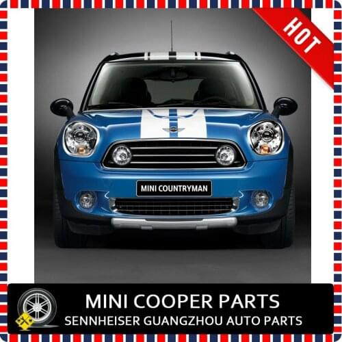 Brand New ORACAL Material UV Protected engine Hood trim strip With Tail Gate and Side Strip JCW Style For Mini Countryman R60